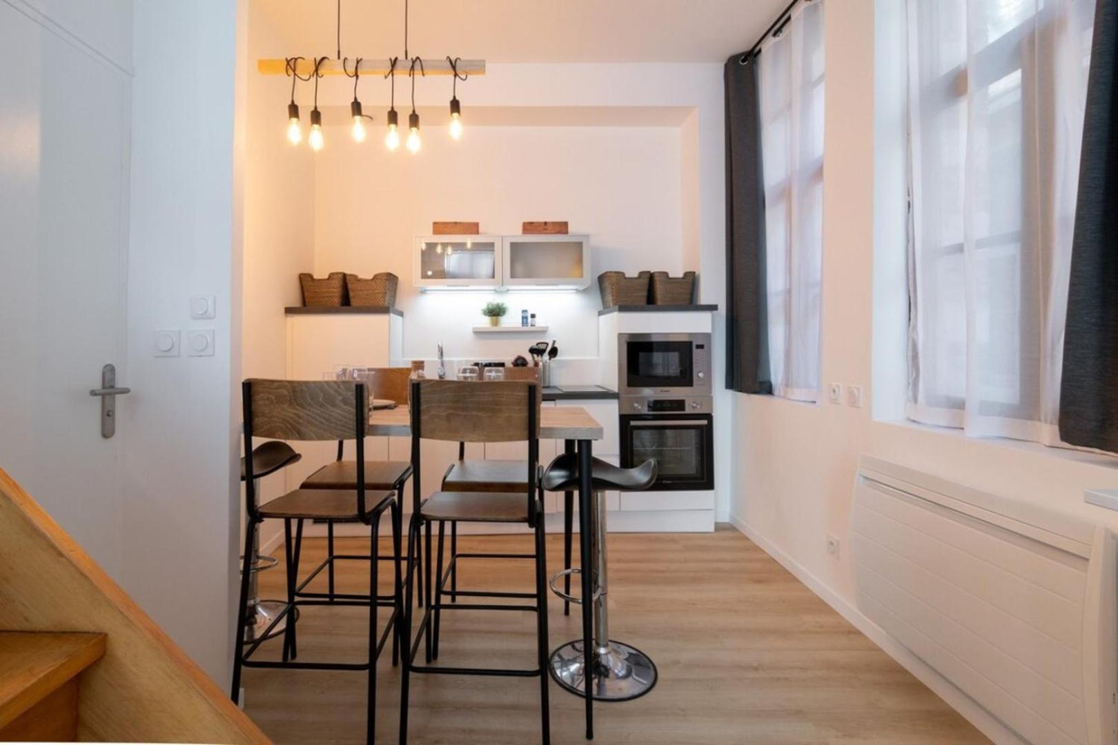 Apartament Unique 3 Bed House In Old Lille! Zewnętrze zdjęcie