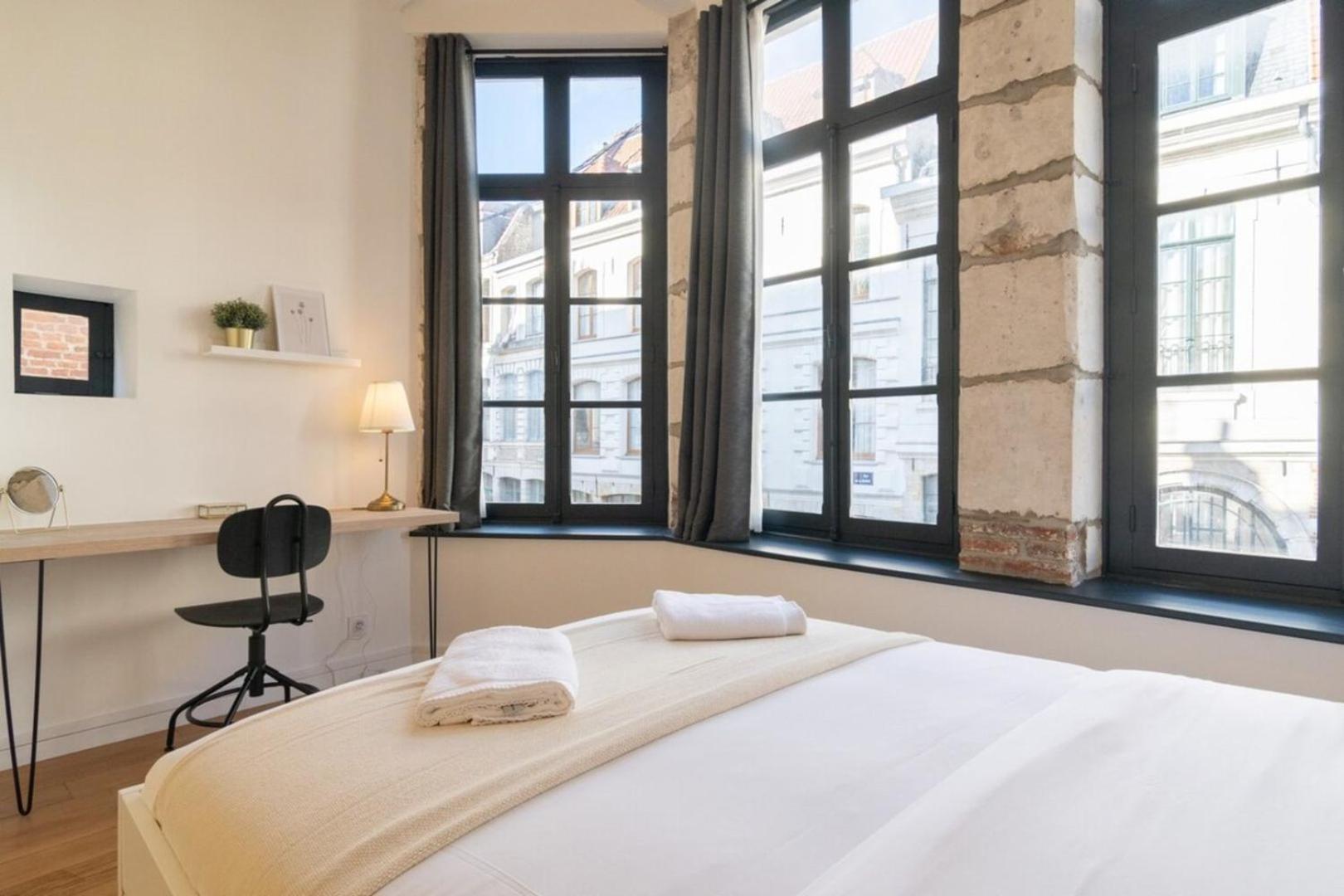 Apartament Unique 3 Bed House In Old Lille! Zewnętrze zdjęcie