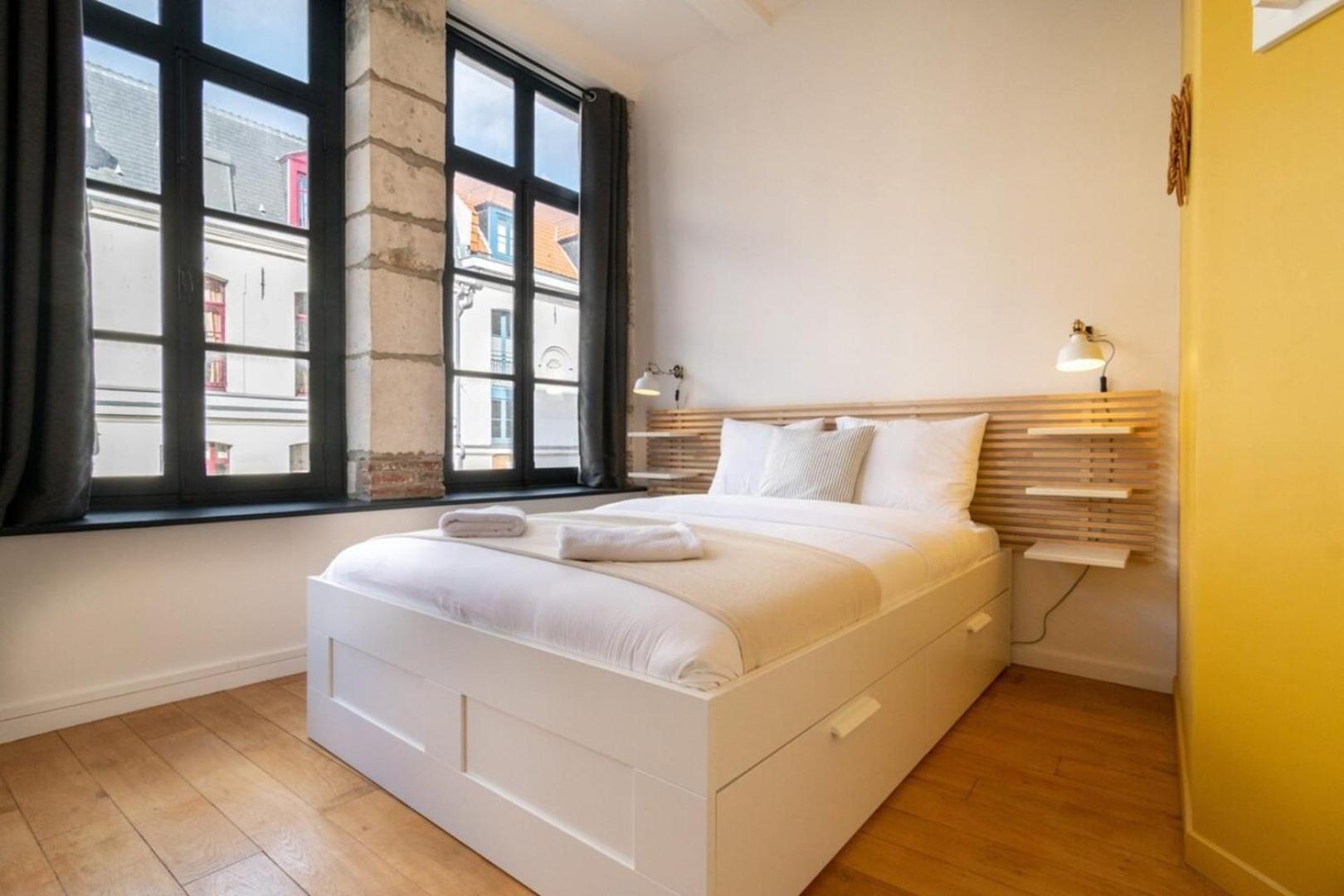 Apartament Unique 3 Bed House In Old Lille! Zewnętrze zdjęcie
